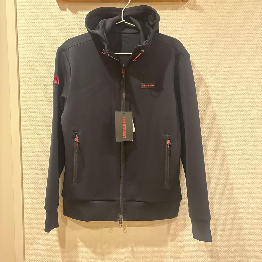 新品　BRIEFING 3D LOGO PARKA パーカー ブラック