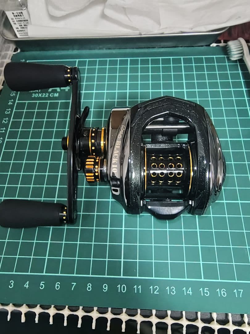 アブガルシア　ブラック10　左ハンドル