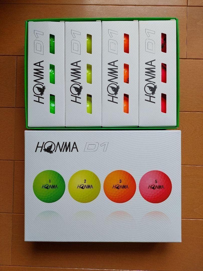 HONMA D1 マルチカラー 9ダース