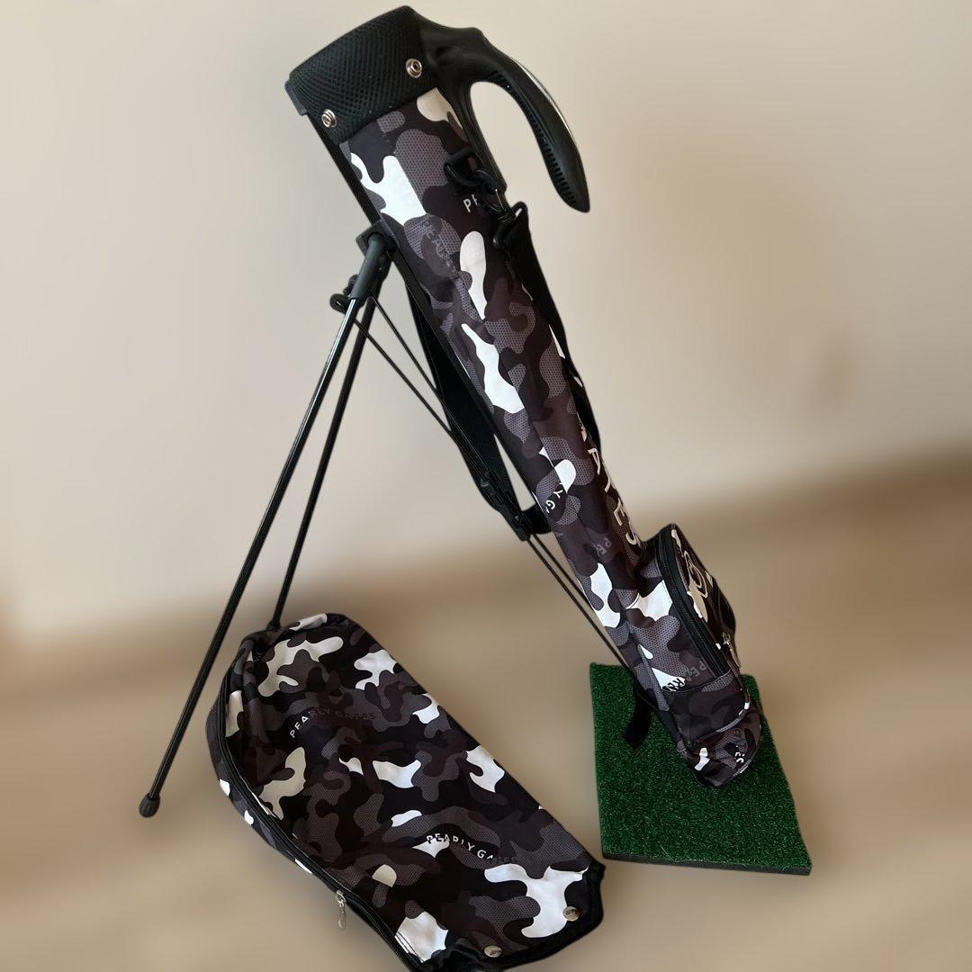 PEALY GATES カモフラージュスタンドゴルフバッグ89