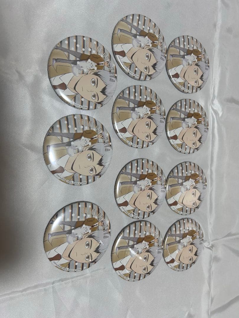 ハイキュー!! Playing マスコット 缶バッジ 北信介　11点