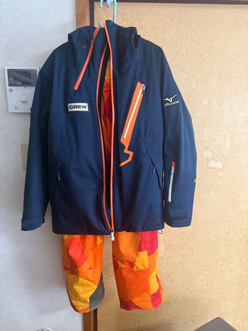 Mizuno スキーウェアセット フード付き