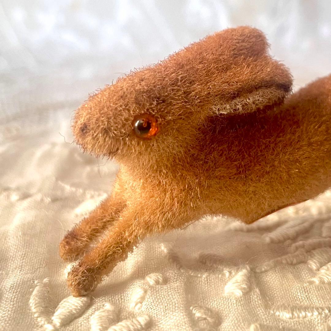 ワグナー社　跳びうさぎフィギュア　ラビット　オブジェ　旧西ドイツヴィンテージ