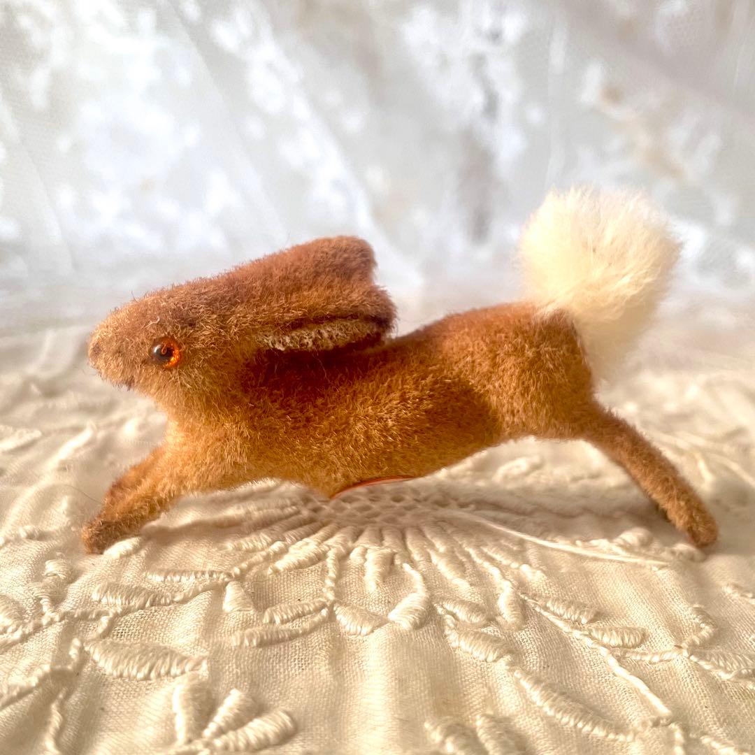 ワグナー社　跳びうさぎフィギュア　ラビット　オブジェ　旧西ドイツヴィンテージ