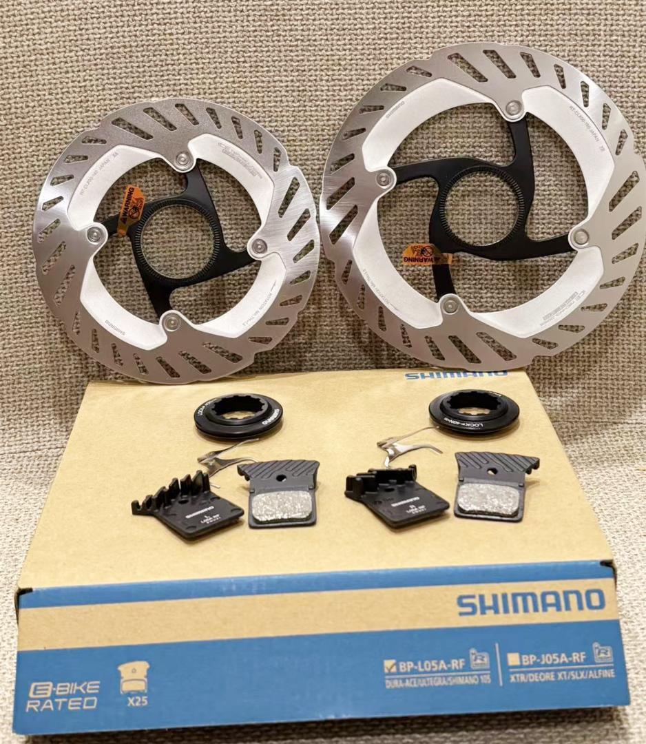 新品シマノRT-CL800 ローター140+160mm+L05A-RF 2ペア