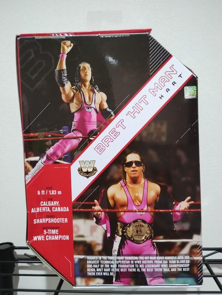 WWE Ultimate Edition ヒットマンハート アクションフィギュア