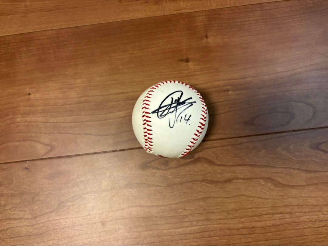 希少　楽天2014サインボールセット　右則本