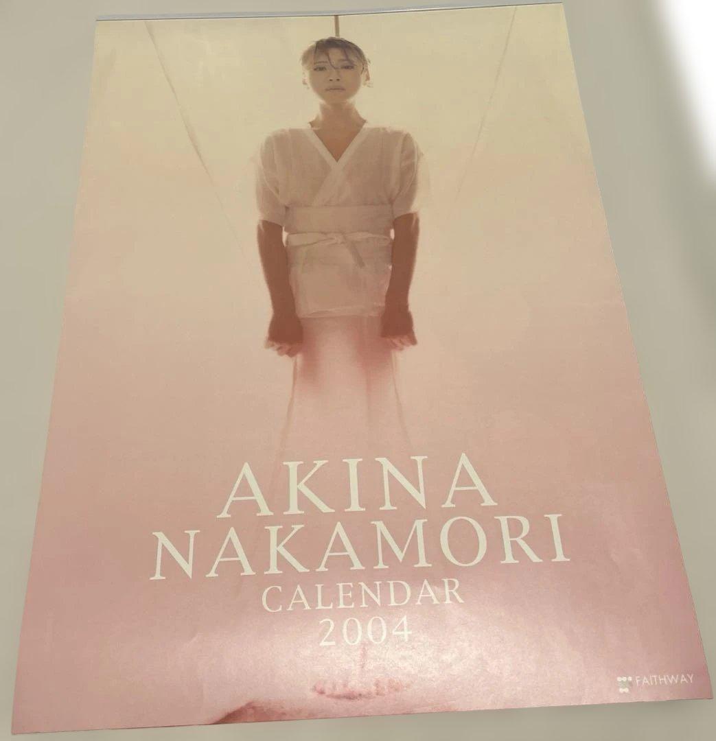 中森明菜　カレンダー　2004年