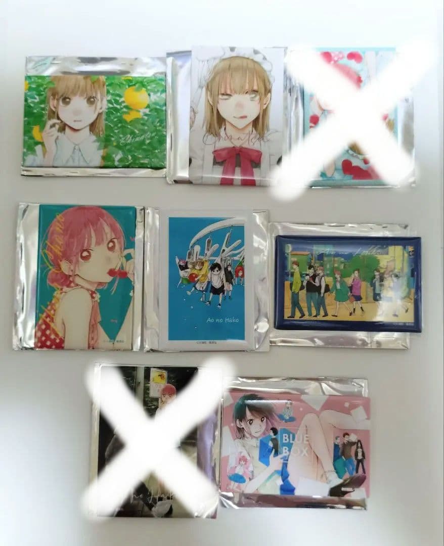 アオのハコ展　缶マグネットコレクション（全8種）　コンプリート　8点セット