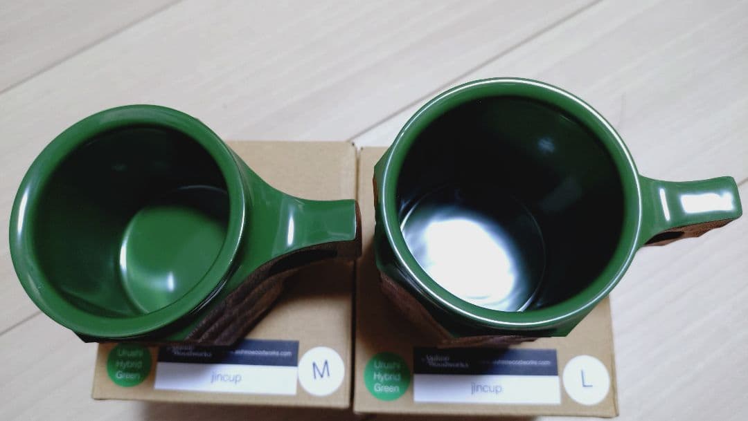 Akihiro WoodWorks ジンカップ 漆 ハイブリッド グリーン ML