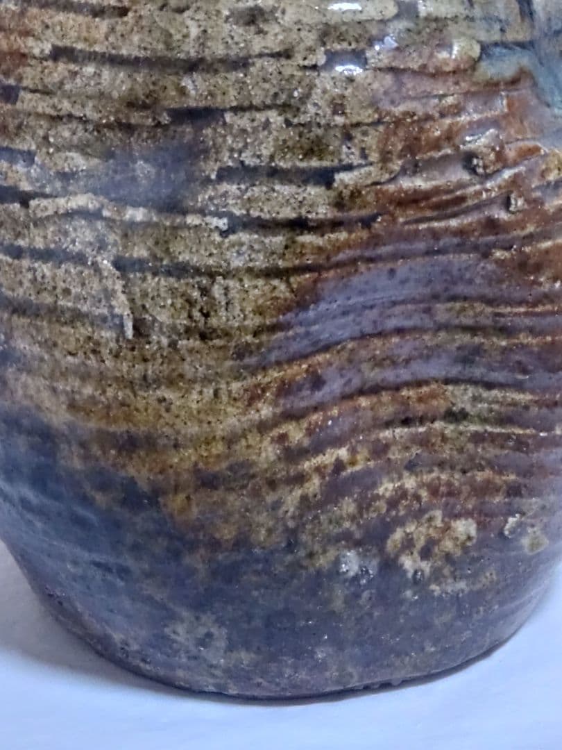 古物　信楽焼　伊賀焼　花入れ　飾り壺