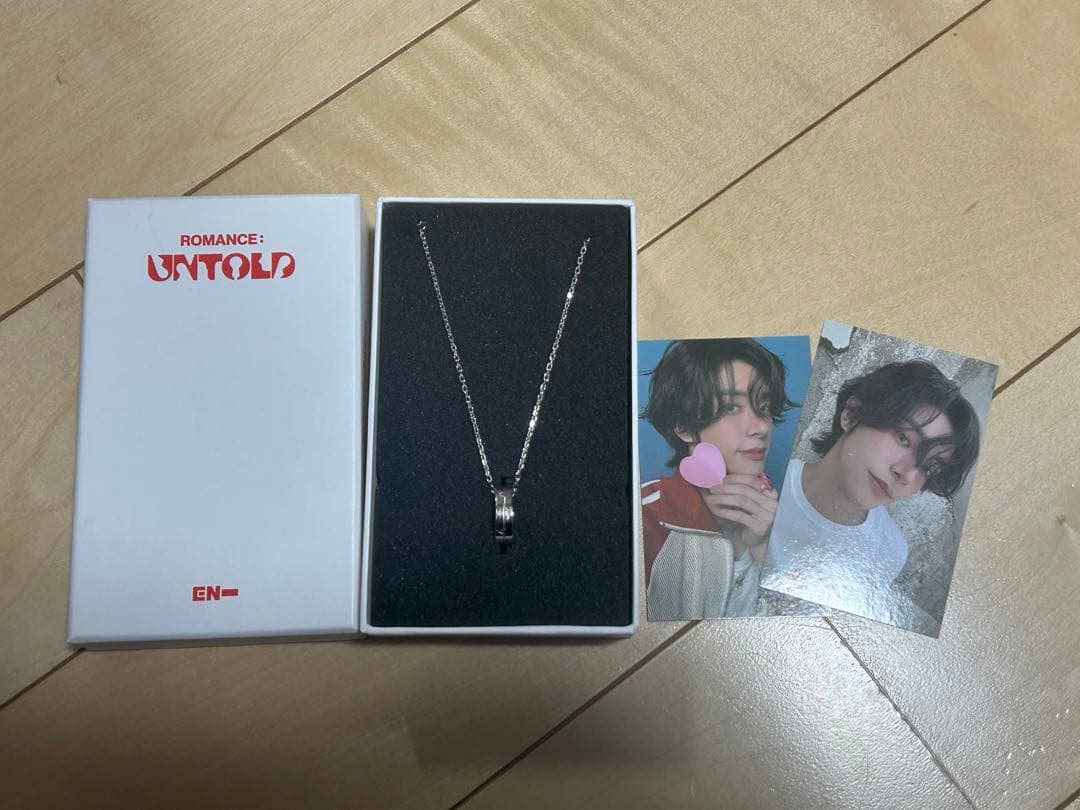 ENHYPEN ジェイク リングネックレス