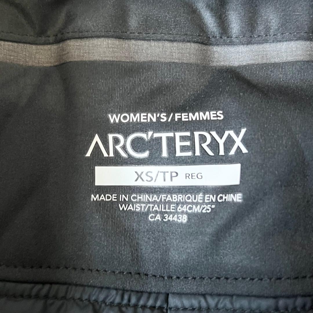 3273【美品】アークテリクス　中綿パンツ ゴアテックスプロ RECCO XS