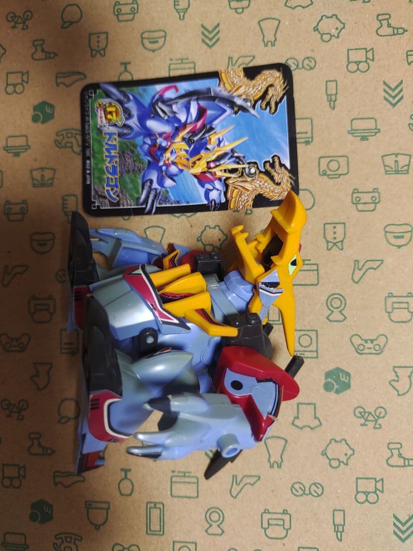 タカラ プラクション 魔神英雄伝ワタル2 ドルドラゴン　プラモデル　フィギュア