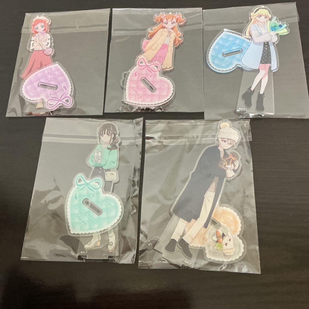 わんだふるぷりきゅあ　dear my partner アクリルスタンド　５種類