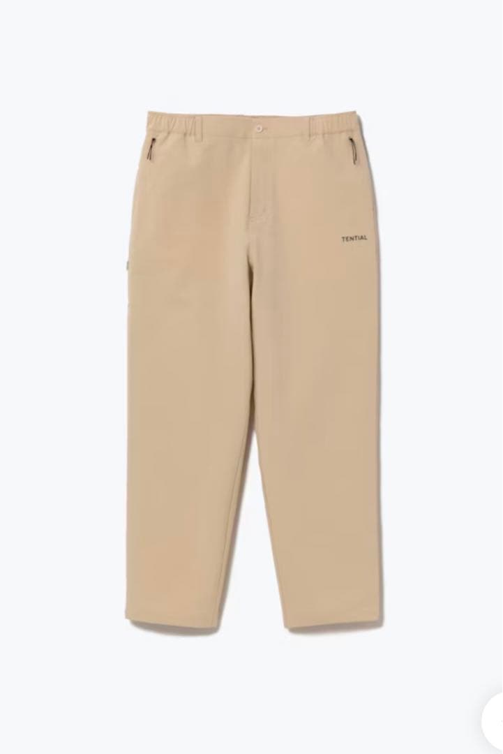 TENTIAL ベージュ ゴルフ用ストレートパンツ　Mサイズ