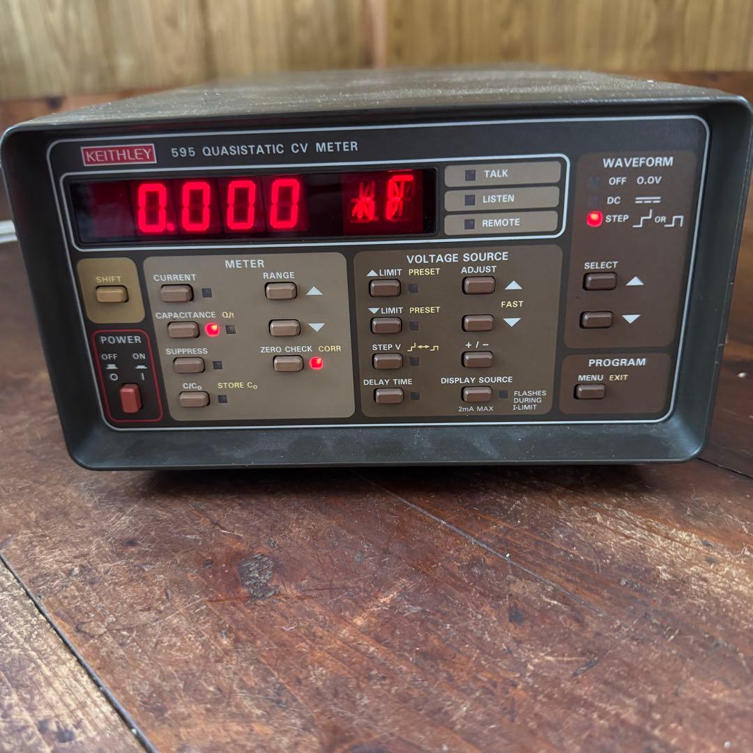 KEITHLEY ケースレー QUASISTATIC CV METER 595