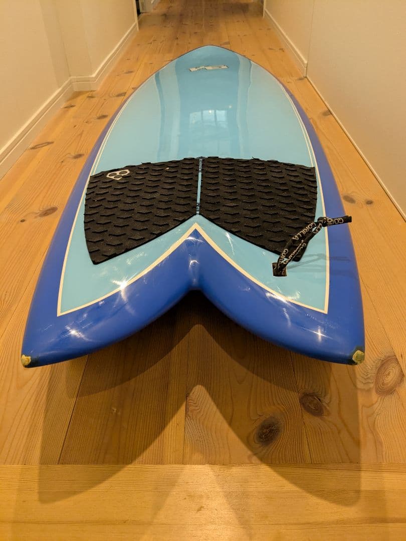 ショートボード レトロフィッシュ6'3\" 　ツインフィン