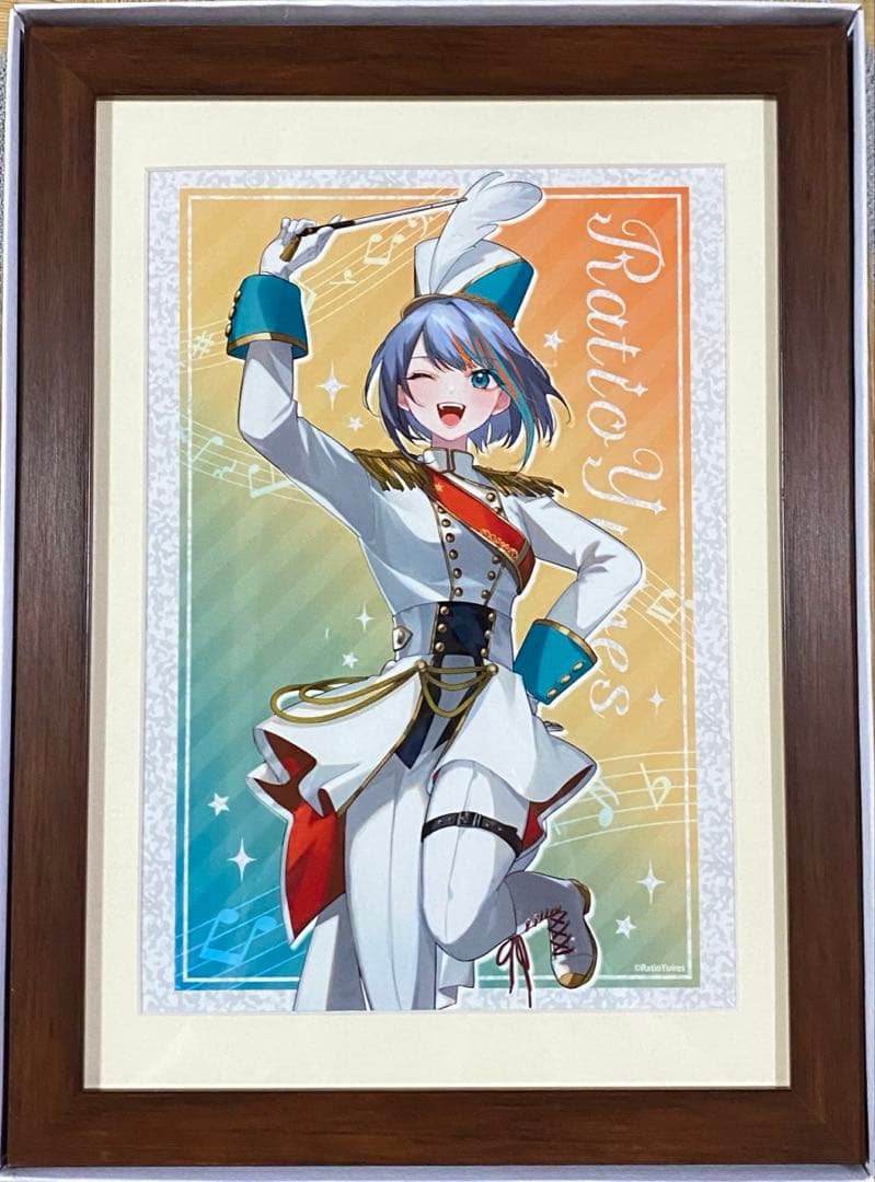 DMMスクラッチ くじ A-1. ラティオ・ユィリス 額縁入りプレミアム複製原画