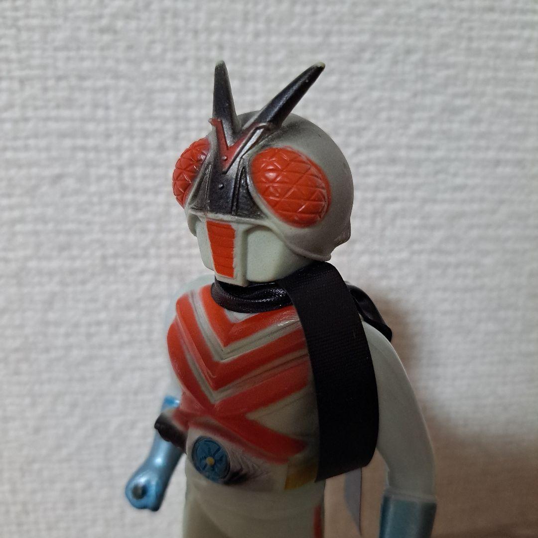 ソフビ　仮面ライダーX　ポピー　ミドルサイズ