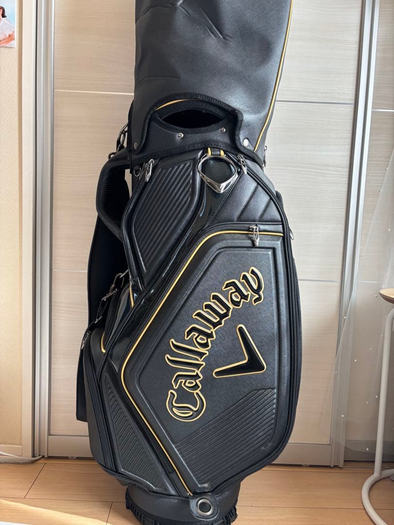 希少 限定ワッペン付き USA カリフォルニア　キャロウェイ キャディバッグ