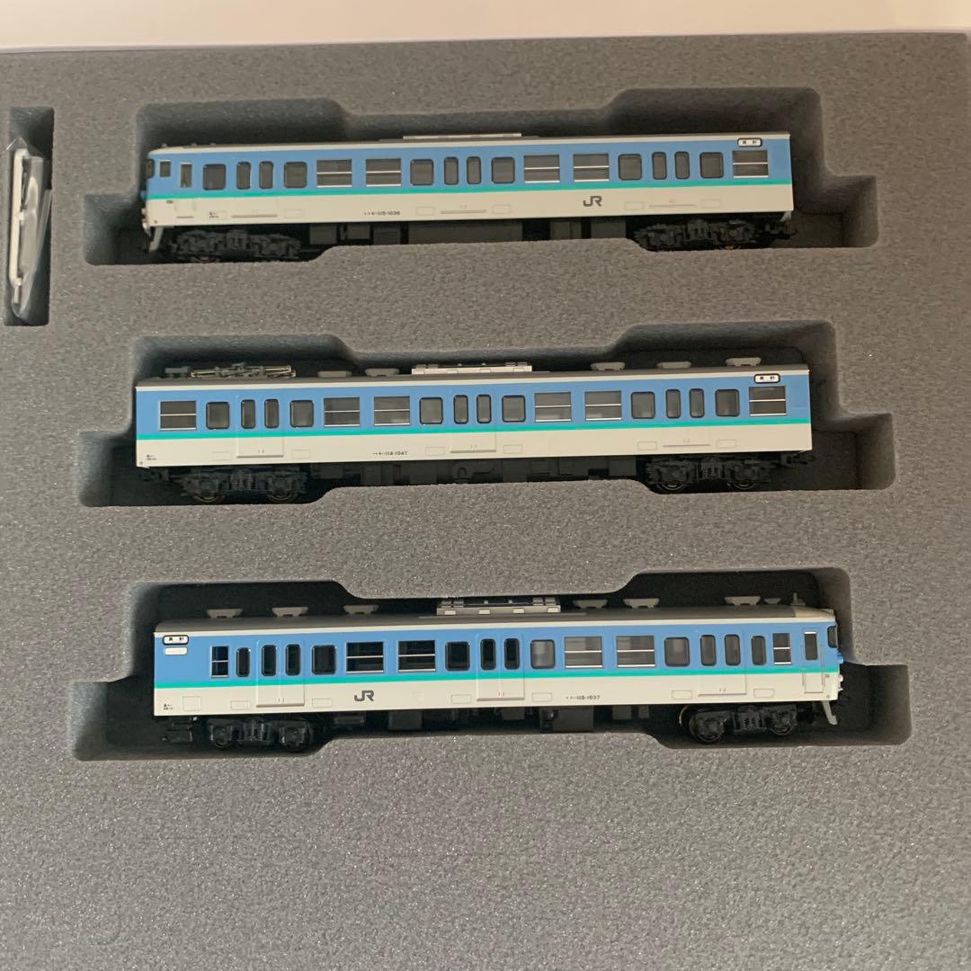 KATO 115系1000番台 長野色 3両基本セット