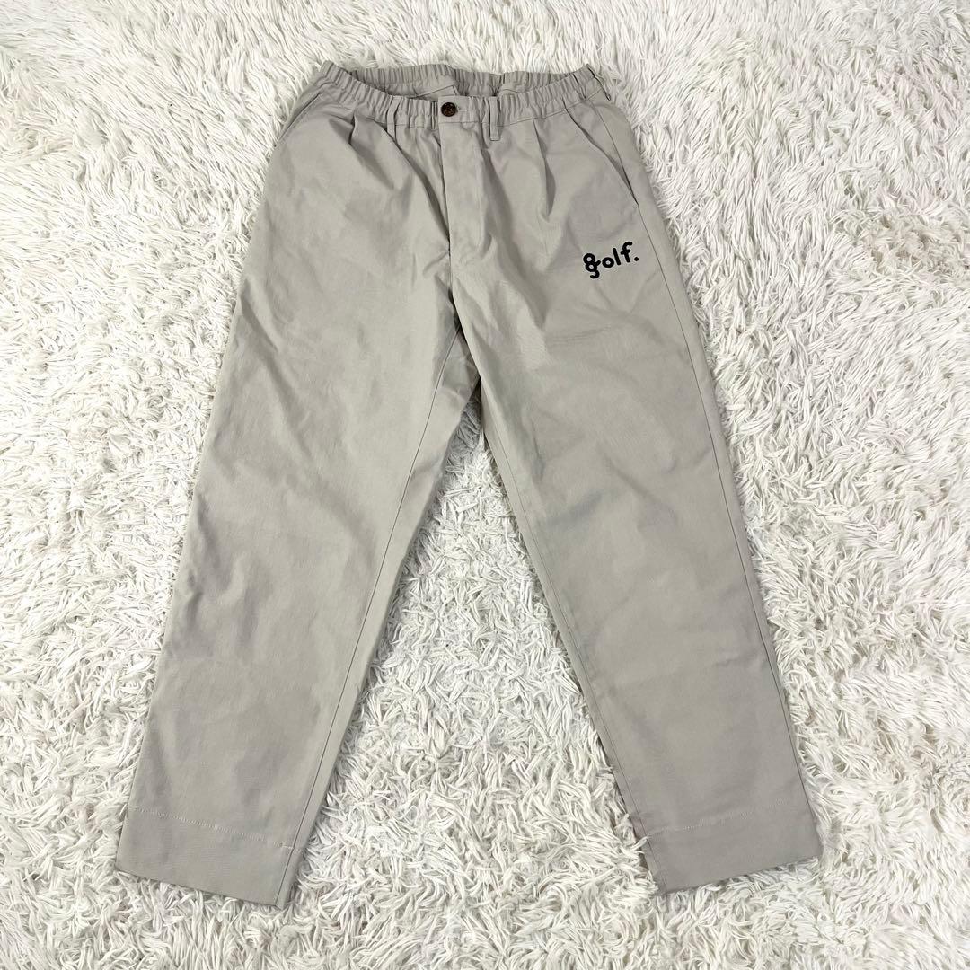 8GSHOOT　エイジシュート　ゴルフスラックス　窪塚洋介　ベージュ　サイズM