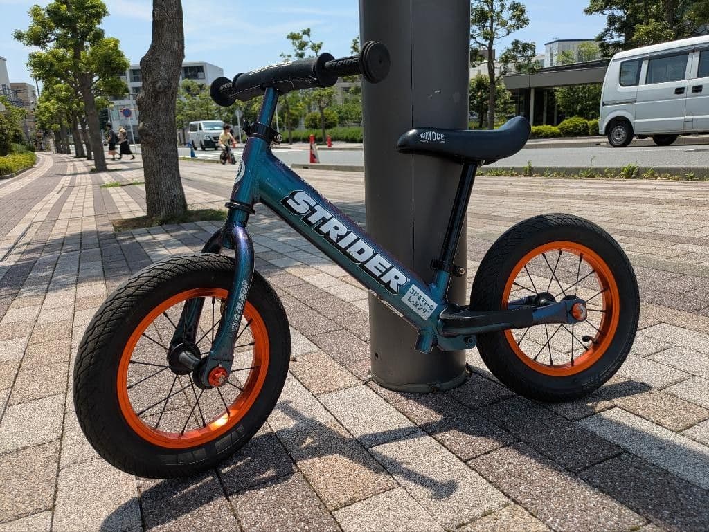 【引き取り限定】STRIDER Pro メタリックアクア　キャリーバッグ付属