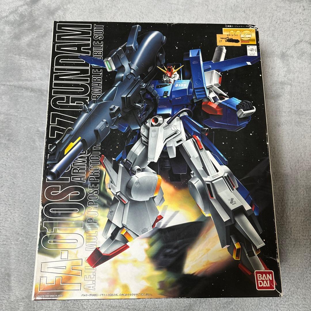 ガンプラ　MG 1/100 フルアーマーzzガンダム　一部組済み