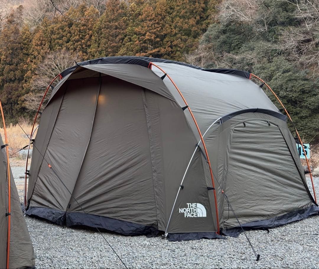 ノースフェイス エバベース6 フットプリント付き