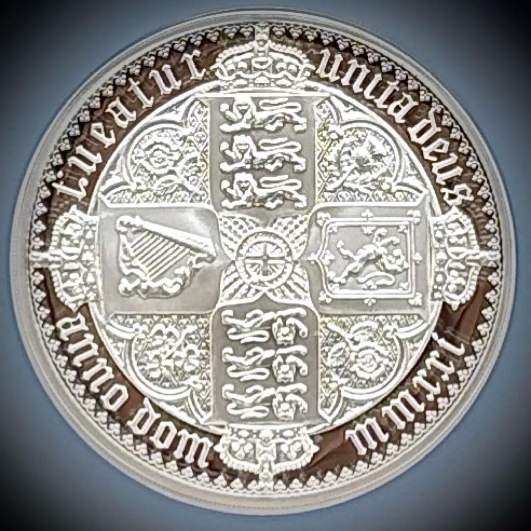 ★155g純銀★最高鑑定 2021 ゴシッククラウン 5oz 銀貨 NGC 70