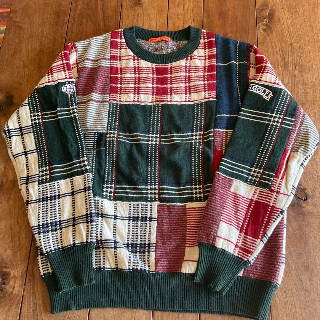 ビームスゴルフ セーター　ウールメンズ XL ゴルフウェア BEAMS GOLF