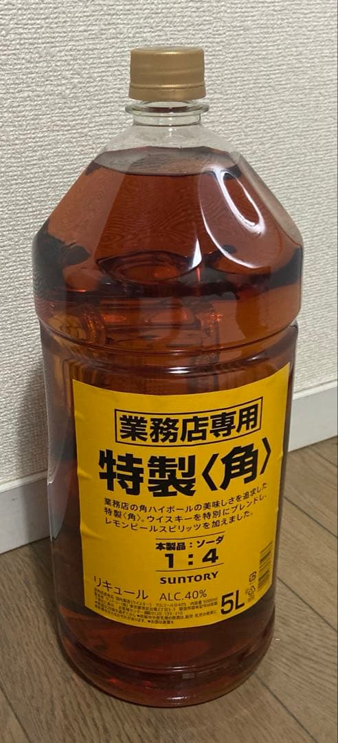サントリー 特製角5L 40%