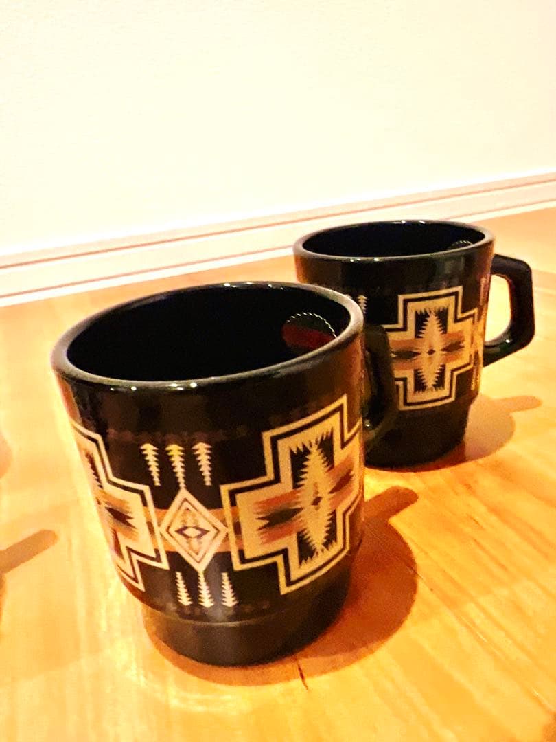 ペンドルトン×ファイヤーキング Fire King×PENDLTON マグカップ