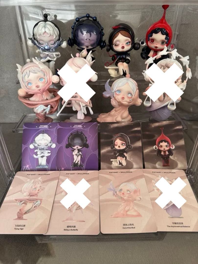 SKULLPANDA フィギュア　8体まとめ売り