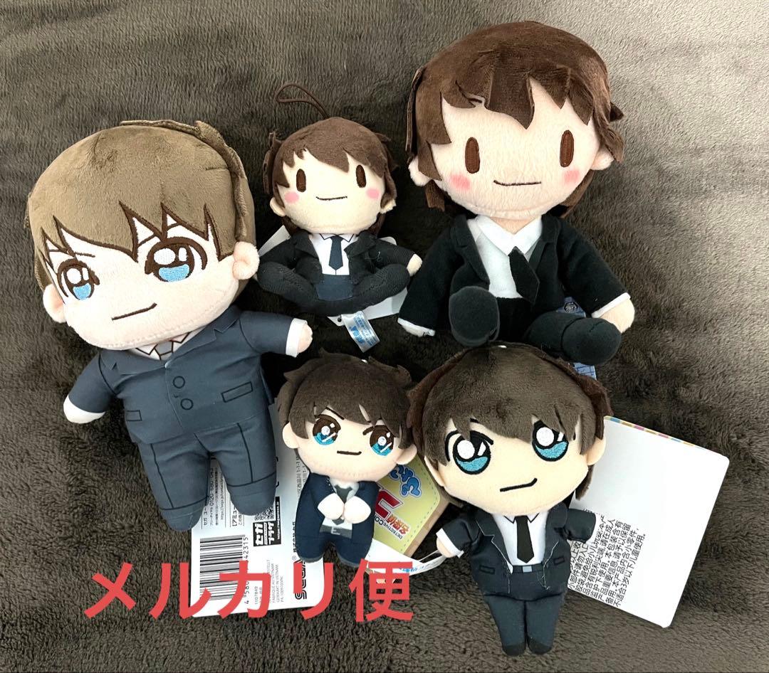 名探偵コナン　ぬいぐるみ ぴょことも　松田陣平　5点セット