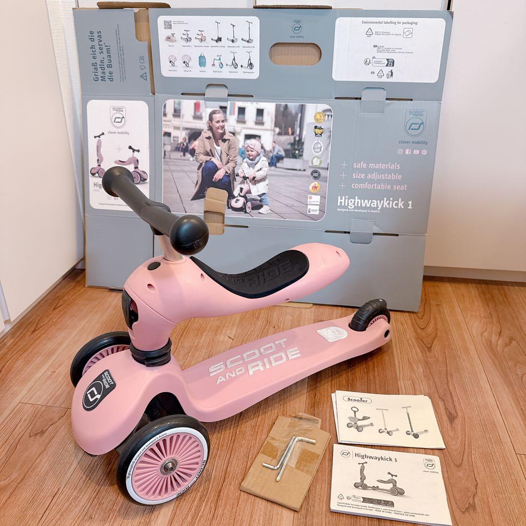 SCOOT AND RIDE スクート&ライド ハイウェイキック1 ローズ