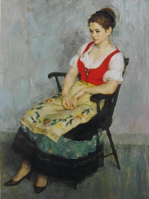 中山忠彦、群像、希少な画集より、新品高級額・額装付、状態良好