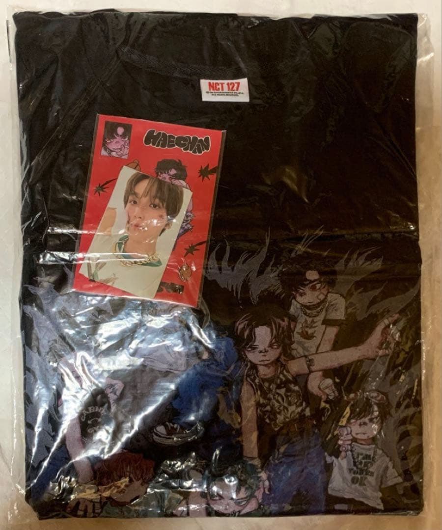 NCT127 イリチル シーグリ 2025 ヘチャン トレカ Tシャツ
