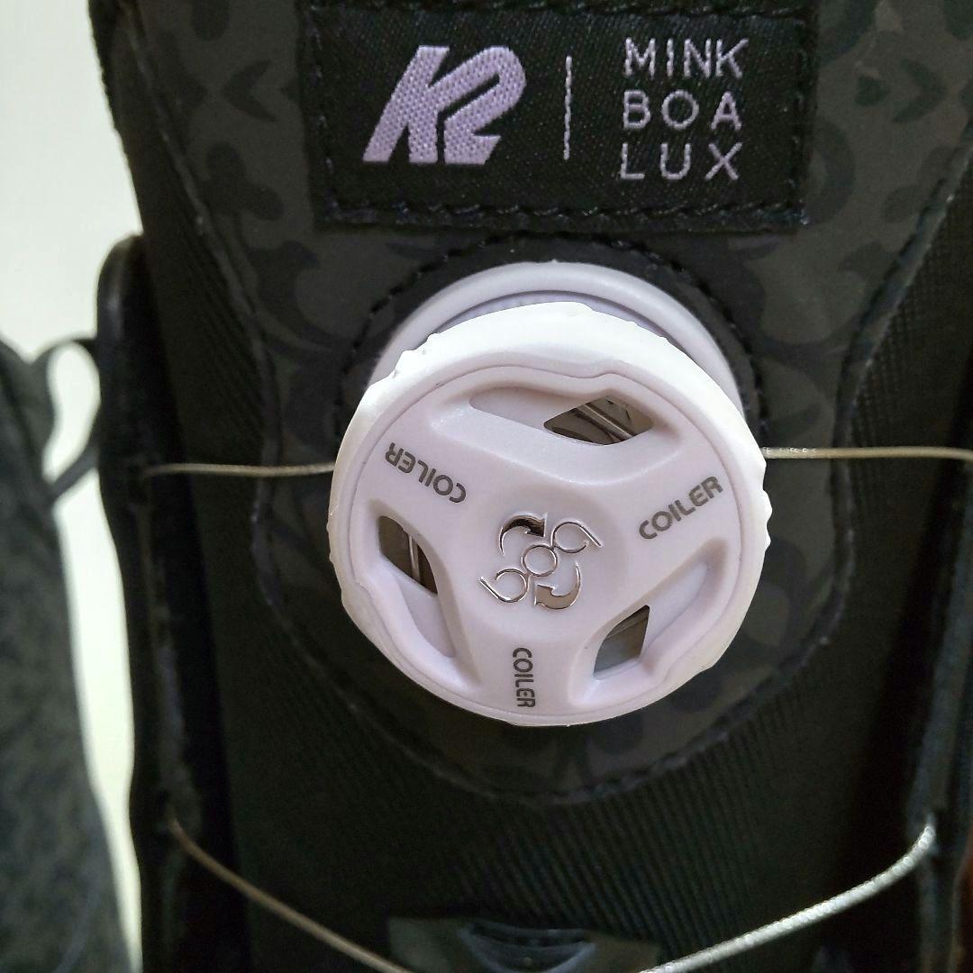 K2 ミンク ボア 田中幸モデル レディース スノーボードブーツ 23.5