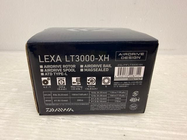 DAIWA ダイワ 23 LEXA レグザ LT3000-XH リール