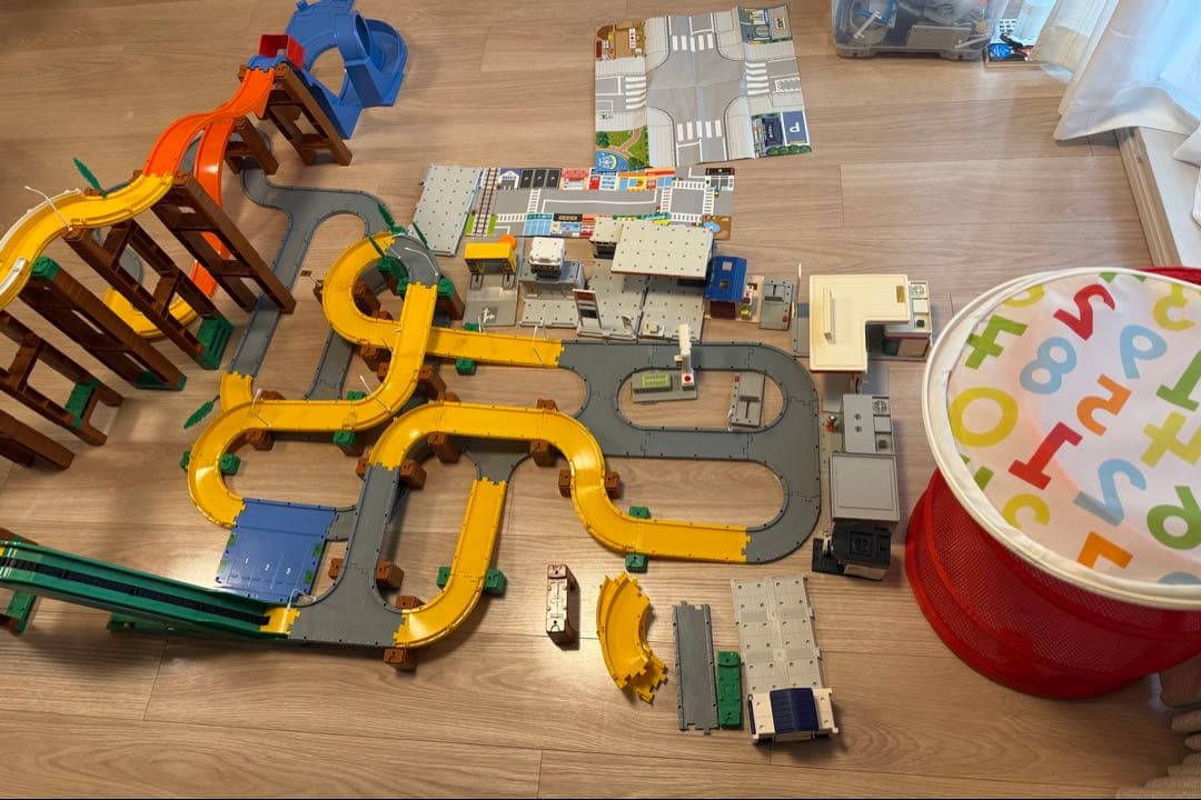 値下げ！送料込！タカラトミートミカシステム　まとめ売り道路パーツ各種セット