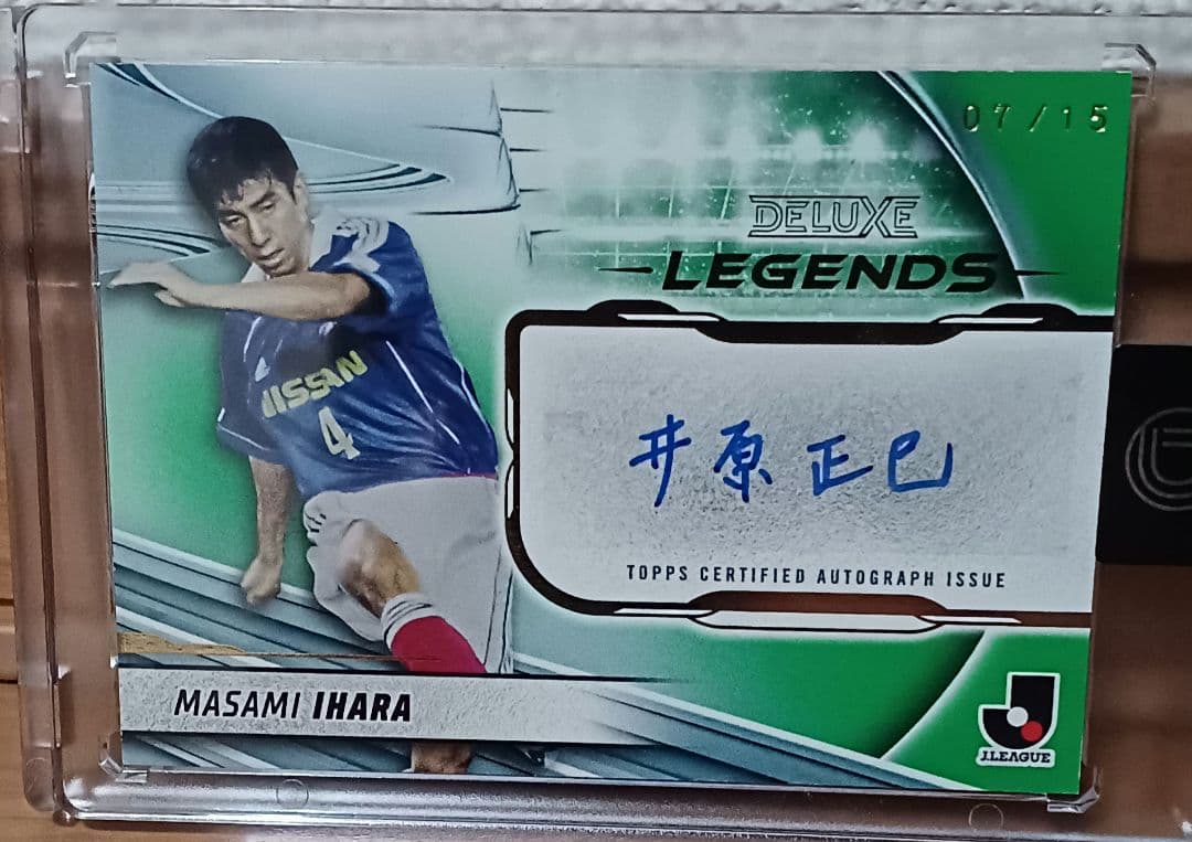 TOPPS Jリーグ デラックス レジェンズ オートグラフ井原正己