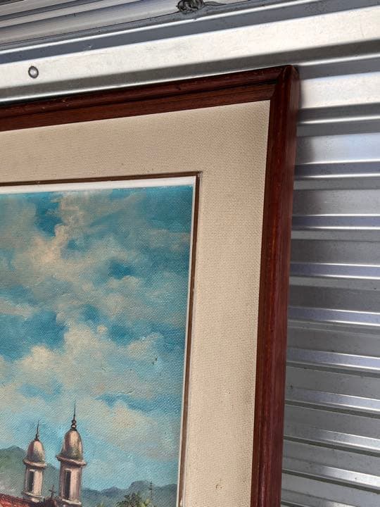 ◆油絵　Eloy Arcas  直筆◆A-3447