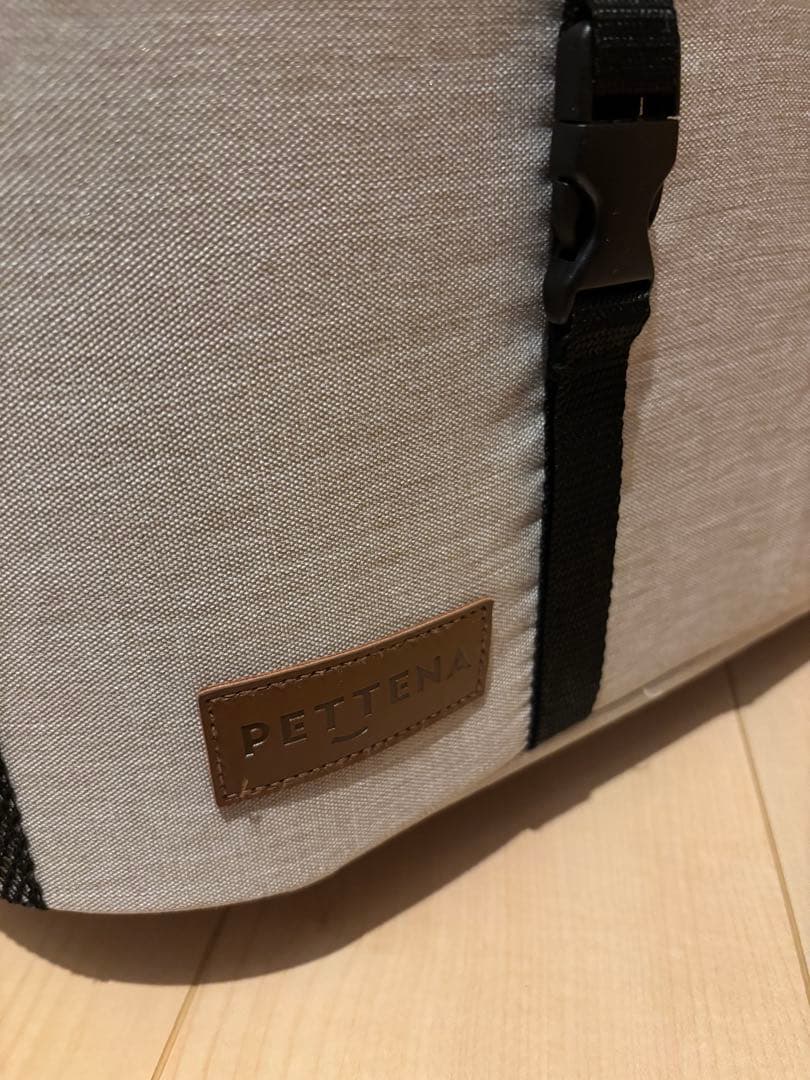 PETTENA 折りたたみ式ペットカート 分離型 ベージュ