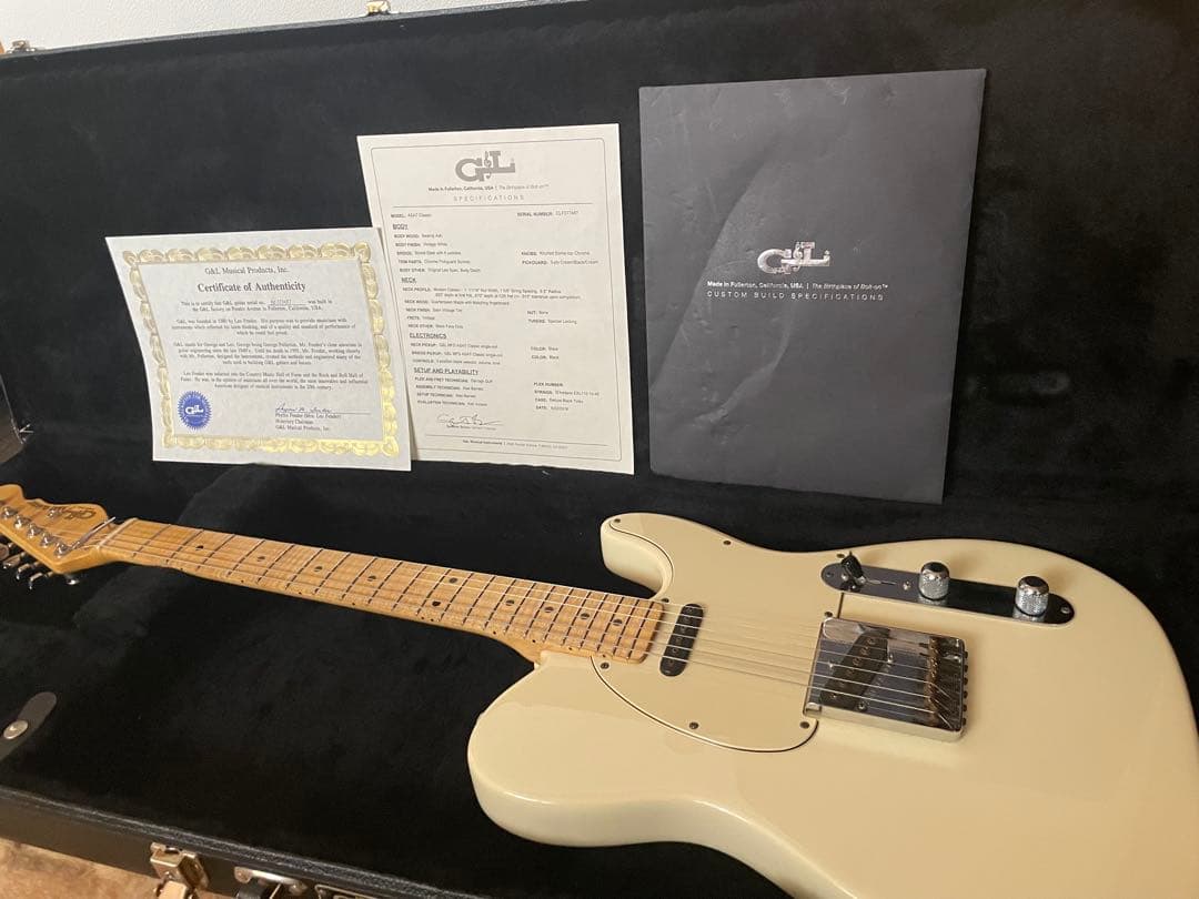 G&L USA ASAT Classic (極上フレイムメイプルネック)