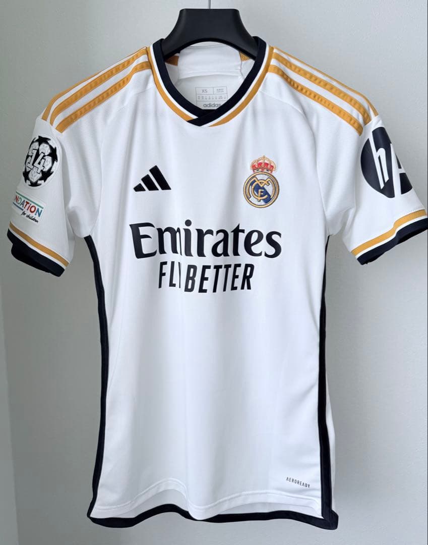 レアル・マドリード 23-24シーズン クロース ユニフォーム 正規品XSサイズ