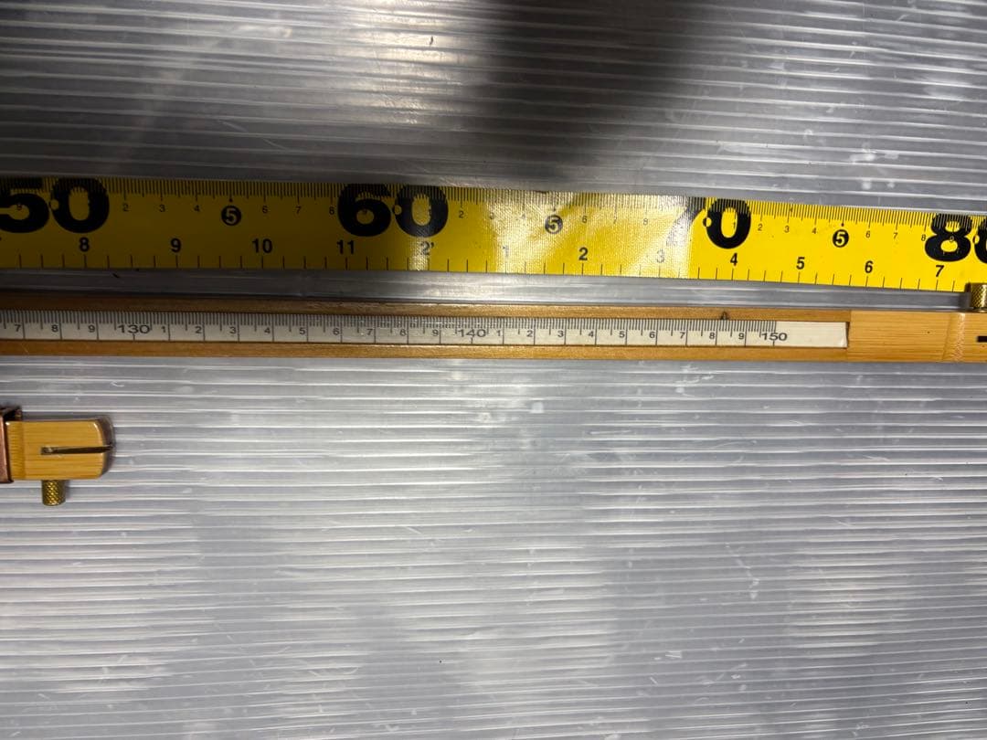 ヘラ用品　希少　長寸　ハリジャスト　ハリス長さ調整機