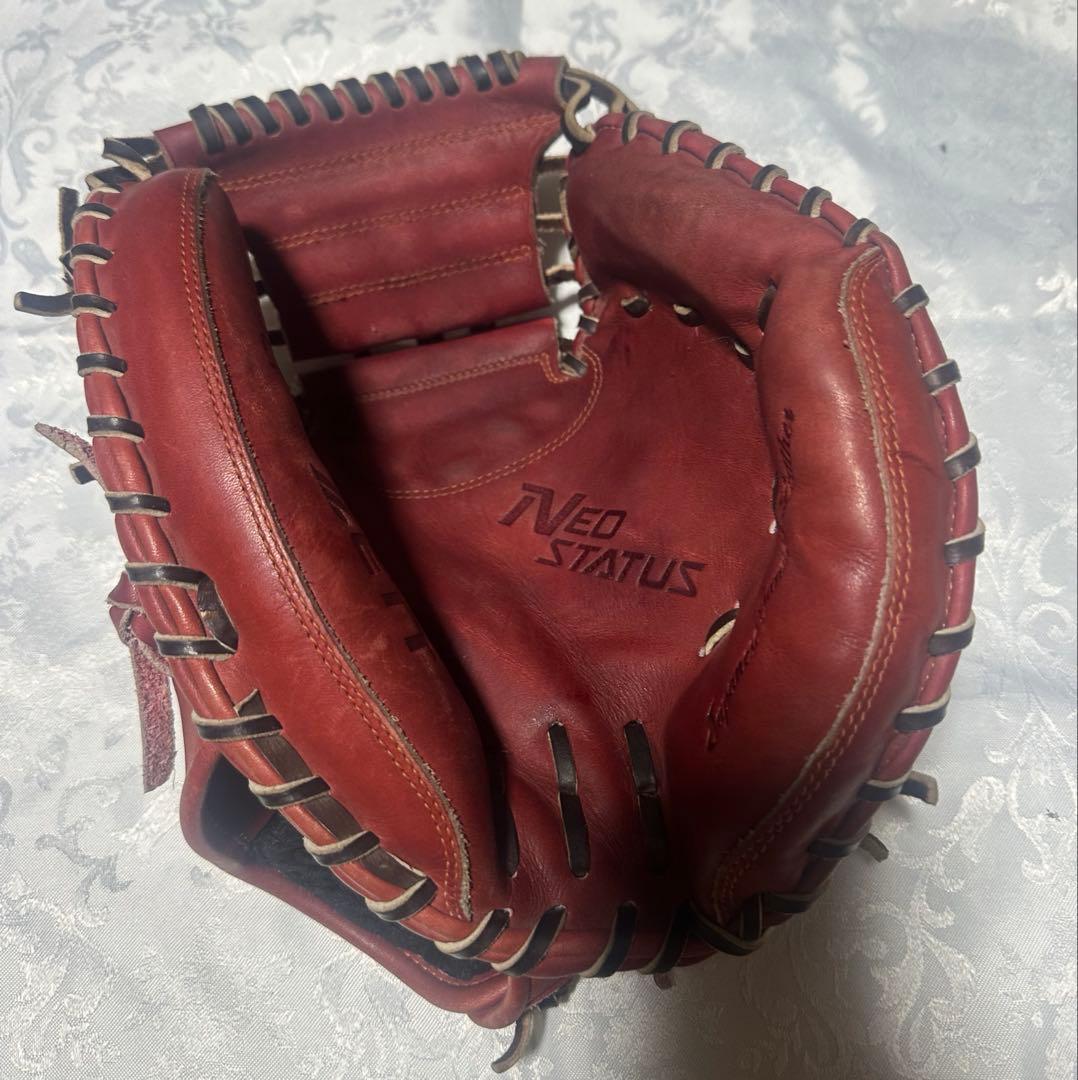 ZETTネオステータス　少年軟式キャッチャーミット