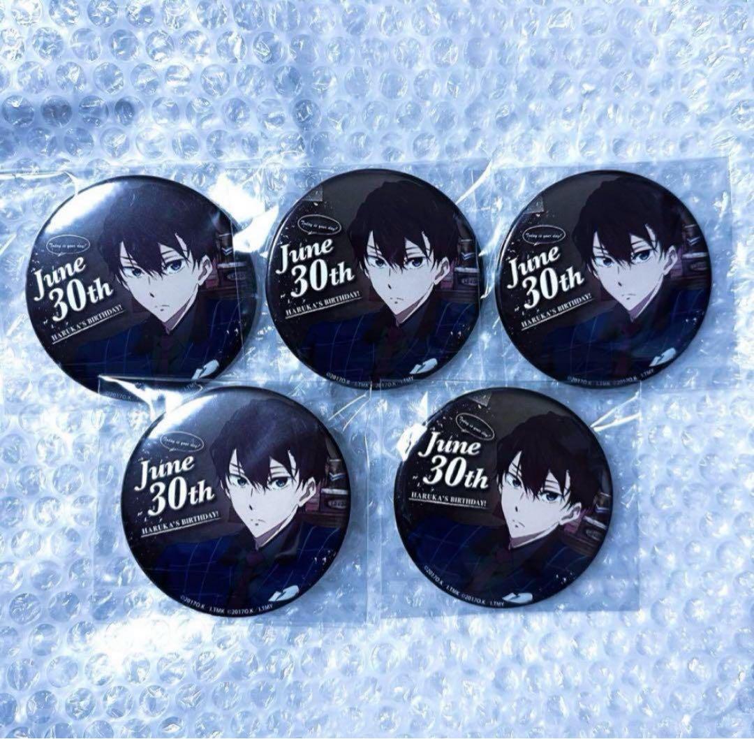 Free! 七瀬遙 Precious 缶バッジ バースデー 5点セット